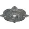 Ekena Millwork Benson Classic Ceiling Medallion (Canopies up to 6 1/2"), 28 3/8"OD x 3 3/4"ID x 1 5/8"P, Platinum CM28BEPLS - alternate 3